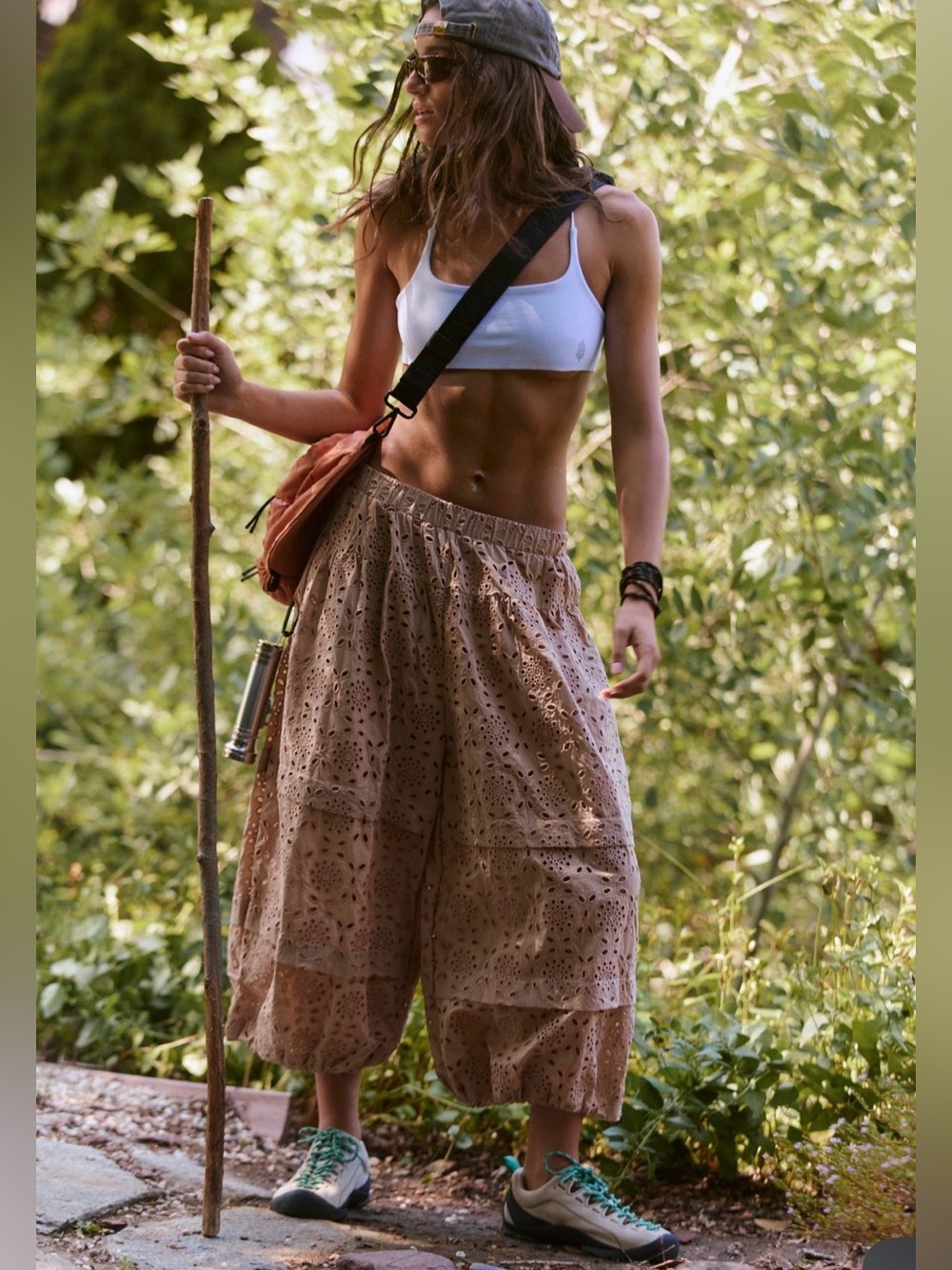 Free People Gonna Love Me Embroidered Pants